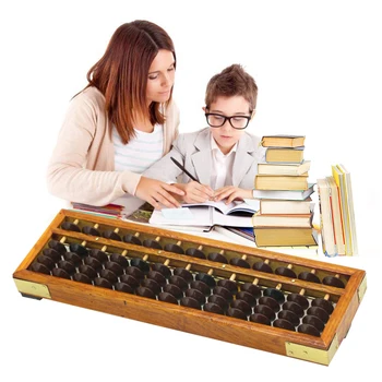 Abacus Klasikinis Apskaitos Intelekto Vaikų Švietimo Žaislas Medinis Rėmas Kurti Senovės Skaičiuoklė Matematikos Soroban Granulių