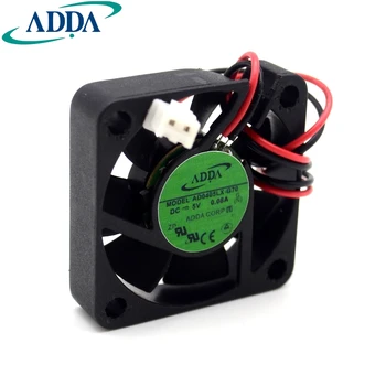 ADDA AD0405LX-G70 40mm 4cm DC 5V 0.08 A 40x40x10 mm tyliai mini silent centrinis aušinimo ventiliatorius