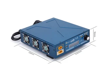 Aerops Informacijos apie ProTek RC EV-Piko PJ1 eCube 1360W Maitinimo w/USB (12-24V/60A/1360W)