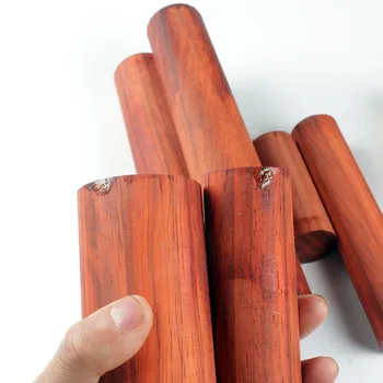 Afrikos Padauk Raudonmedžio Kaiščio Smeigtukai mediena, medienos ruošiniai tekinimo turas stick Individualų dydžių