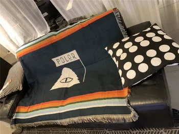 Aggcual Lauko laipiojimo modelis šiaurės mesti antklodę megzti sofos pagalvėlių, miegamasis lovatiesė Etninės sofos antklodė Kilimų XT121