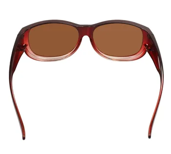 Agstum Šiuolaikinės UNISEX akiniai nuo saulės, Poliarizuoti Akiniai Tinka Per Recepto Akinius UV400 Lens
