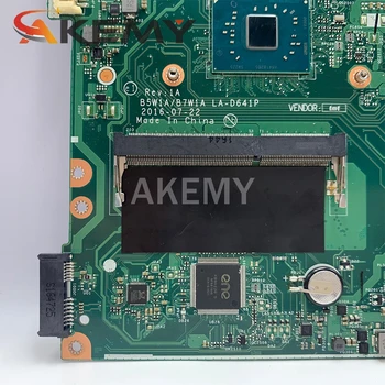 Akemy Acer aspire ES1-533 Nešiojamojo kompiuterio pagrindinės Plokštės su DDR3 Procesorius borto B5W1A B7W1A LA-D641P NBGH411001