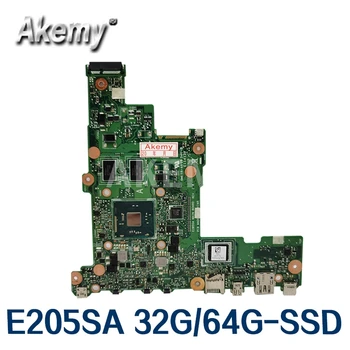 Akemy Naujas E205SA Mainboard Asus E205S TP200S TP200SA nešiojamas plokštė N3050 N3060 N3700 N3710 CPU 32G/64G-VSD
