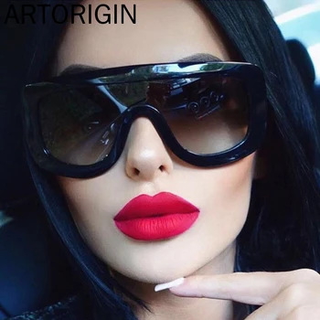 Akiniai nuo saulės Moterims, Plataus rėmo Šviesą Negabaritinių Prekės Dizaineris Žvaigždžių Kim Kardashian Akiniai Prekės ženklas Kontaktiniai Lęšiai Moterų Atspalvių