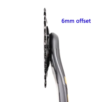 Akmuo, Ovalo formos Grandinės žiedas 6mm Offset už SRAM GXP XX1 Erelis X01 GX X1 1400 X0 X9 S1400 28t 30T 32T 34T 36T 38T Dviratį MTB Chainwheel