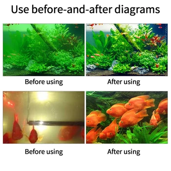 Akvariumas Povandeninis Sterilizer UV Tvenkinio Žuvų Bakas Baktericidiniu Gera Lempa 13W 220V