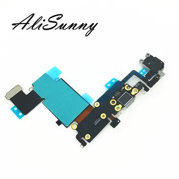 AliSunny 10vnt Įkrovimo Flex Cable for iPhone 6s Plius 5,5
