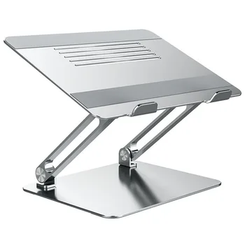 Aliuminio Nešiojamas Stendas, Sulankstomas Nemokamai Pakėlimo Aukštis/Anlge Reguliuojamas Nešiojamojo kompiuterio Aušinimo Turėtojas MacBook Pro 