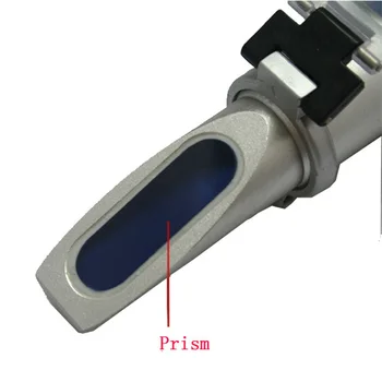 Alkoholio refraktometru 0-80% V/V Alkoholio testeris Vyno refraktometru RHV-80ATC su kieto bylą