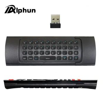 Alphun MX3 Nešiojamų 2.4 G Bevielio Oro Pelės Nuotolinio Valdymo Klaviatūros Valdiklis, skirtas 