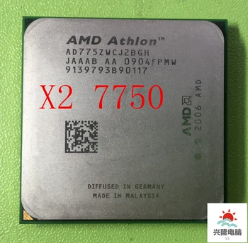 AMD Athlon 64 X2 7750 x2 7750 2.7 GHz, Socket AM2+ 95W Dual-Core Procesorius 64 bitų CPU Desktop