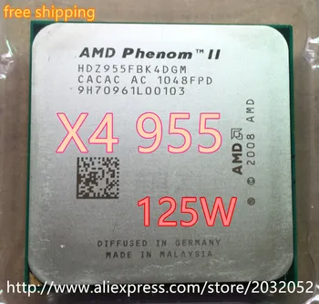 AMD Phenom II X4 955 3.2 Ghz L3=6MB Quad-Core Procesorius Socket AM3/938-pin x4 955