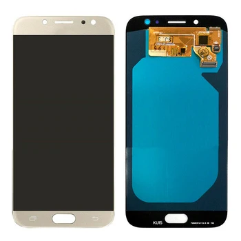 AMOLD LCD Samsung Galaxy J7 Pro 2017 LCD Ekranas J730 J730F J730M J730G J730Y LCD Ekranas Jutiklinis Ekranas skaitmeninis keitiklis Asamblėja