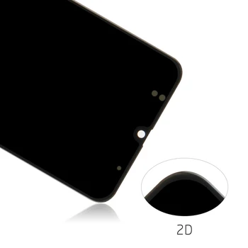 AMOLED 6.4 Samsung Galaxy A50S LCD Jutiklinis Ekranas skaitmeninis keitiklis Surinkimo Samsung A50S Ekranas A507 Rėmo A507F A507FD Pantalla