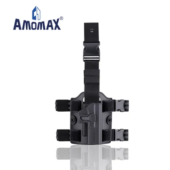 AMOMAX II Lygio Taktinių Polimero dėklas tinka Glock 17/22/31 dešiniarankiams, juoda, FDE,OT žalia spalva. Dėl fotografavimo, sporto.
