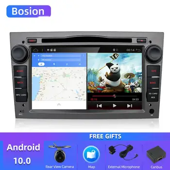 Android 10.0 2 DIN Audio DVD GPS Octa Core už Vauxhall Opel Astra G H J Vectra Antara Zafira Corsa Multimedijos ekrane automobilio radijo