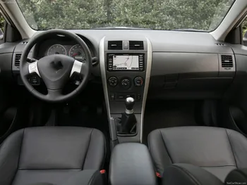Android 10.0 4G+64GB Automobilio radijo grotuvas GPS Navigacija Toyota Corolla 2007-2013 M. daugialypės terpės Grotuvas, Radijas, vaizdo stereo galvos vienetas