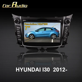 Android 9.0 Automobilių GPS Navigacija, Automobilinis DVD Grotuvas Hyundai I30 2012-Automobilio Multimedijos Grotuvas Galvos Vienetas magnetofonas 4G 64GB WIFI BT