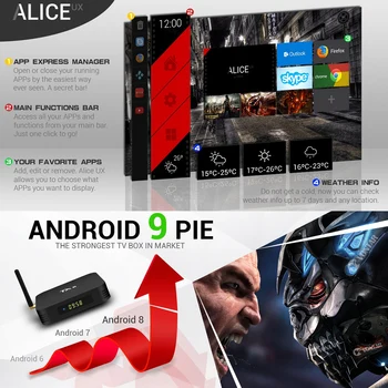 Android 9.0 TV Box TX6 4GB RAM 64GB 5.8 G Wifi Allwinner H6 Quad Core USD3.0 BT4.2 4K 