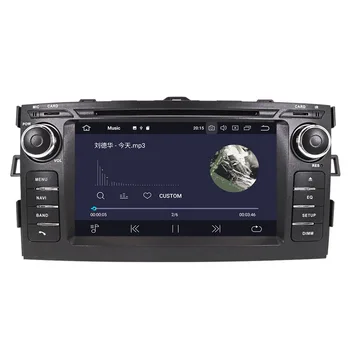 Android10.0 4G+64GB automobilių DVD grotuvas, multimedia, Radijo, GPS Toyota Auris 2006-2012 automobilių grotuvas GPS Navigaciją Headunit Garso DSP