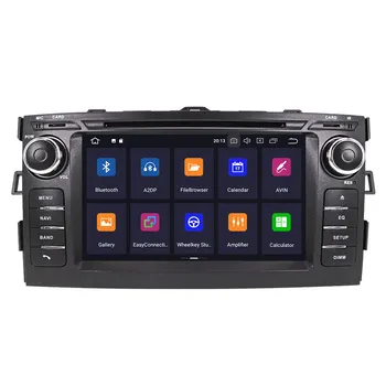 Android10.0 4G+64GB automobilių DVD grotuvas, multimedia, Radijo, GPS Toyota Auris 2006-2012 automobilių grotuvas GPS Navigaciją Headunit Garso DSP
