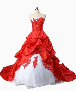 ANGELSBRIDEP Princesė 15 Šalies Žavinga Mylimąja Quinceanera Suknelę 2021 Taftos Ir Organza Saldus 16 Vestido Debutante Chalatai