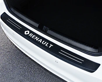 Anglies Pluošto emblemų Automobilių šildomos Galinės Buferio Lipdukas, Skirtas Renault Megane 2 3 Duster 