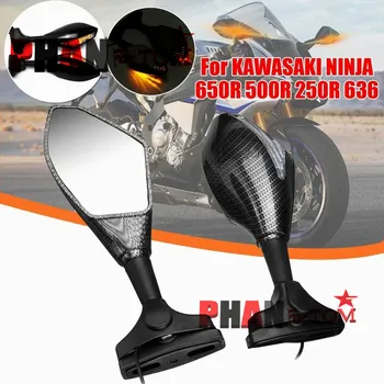Anglies Pluošto Išvaizdos Motociklo Integruotas LED Posūkio Signalai, išoriniai Honda CBR 600 RR 2003-CBR1000RR 2004-2007 m.