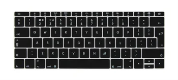 Anglų kalba EURO Įveskite klaviatūros Dangtelis 2016-2018 Macbook Pro 13