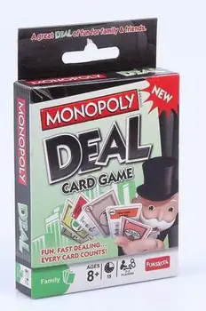 Anglų Kalba Monopolis Spręsti Kortų Žaidimas, Žaisti Kortelės Žaislas Galvosūkis Šeimai Šalis, Stalo Žaidimas