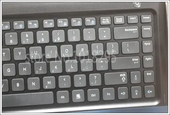 Anglų Naujo nešiojamojo kompiuterio klaviatūra, skirta 