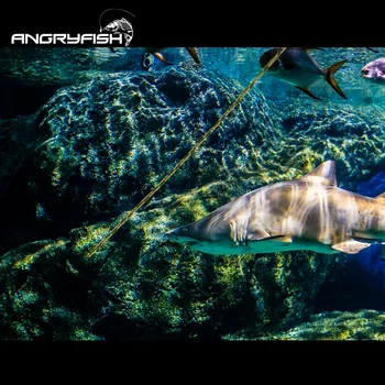 Angryfish 4 Sruogos 500m Pintas PE Žvejybos Linija Camouflag Geltonos ir Rudos spalvos 10 £ -60LB