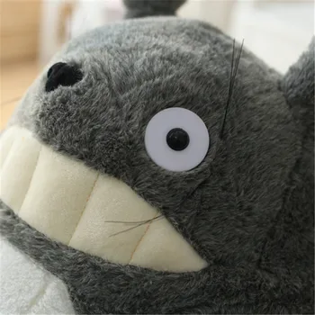 Animacinių filmų Mano Kaimynas Totoro Gyvūnų Pliušas Pagalvės Audinys Patogiai Užpildyti Visą minkštas žaislas Kūdikio Kambario Puošmena Pakabukas Atostogų Gif