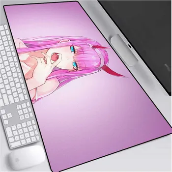 Anime Darling Į Franxx Sexy Girl Anime Pelės Mygtukai Nulis Du RGB Žaidimų Pelės Mygtukai LED Spalva Šviesiai Lock Desktop Žaidimų Stalas XxL