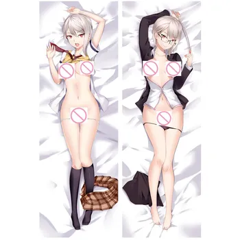 Anime Maisto Karai！Shokugeki nr. Soma pagalvę Padengti Dakimakura atveju Seksuali mergina 3D dvipusis Patalynės Kūno Hugging užvalkalas FC04A