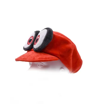 Anime Mario Pliušinis Odyssey Cappy Skrybėlės Bros Luigi Waluigi Wario, Kepurės Minkštas Cosplay Suaugusiems, Vaikams, Šaliai, Aksesuarai, Žaislai