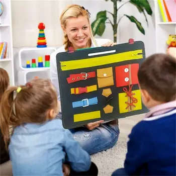 Anksti Švietimo Montessori Žaislų Darželyje Nustato Drabužius Mokymosi Valdybos Kūdikių Patvarus Dėvėti Audinio, Knygos, Žaislai Vaikams Kalėdų Dovana