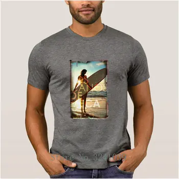 Anlarach Projektavimas Humoro surfings mergina marškinėliai vyrams vasaros Sporto vyrų t-shirt Laisvalaikio vyrai marškinėlius trumpomis Rankovėmis Aukščiausios Kokybės