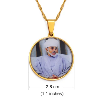 Anniyo Pakabukas Karoliai Sultono Qaboos Bin Said, Sultan iš Omanas Papuošalai #134021