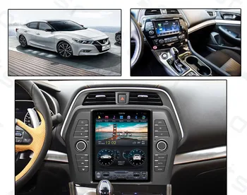 AOTSR Tesla stiliaus stereo imtuvas Automobilio radijo Nissan Maxima 2016 Android 9.0 Automobilių GPS Navigacijos, Multimedijos Grotuvas galvos vienetas