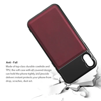 APEXEL Aukštos Kokybės Aliuminio lydinio+Odinis Telefono dėklas su 17mm siūlai, skirti 