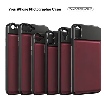 APEXEL Aukštos Kokybės Telefonas Case Cover odinis iPhone 11 11Pro 11ProMax Serija Su 17mm Siūlai Naudojami Universalūs APEXEL Objektyvas