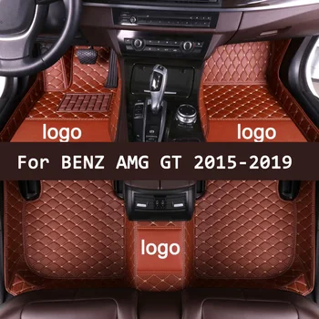 APPDEE oda Automobilių kilimėliai BENZ AMG GT 2016 2017 2018 2019 Custom auto pėdų Pagalvėlės automobilių kilimų dangtis