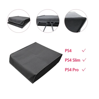 Apsauga nuo dulkių Dangtelis Atveju Slim Konsolės Horizontas Minkštas Dulkių Įrodymas Neopreno Dangtelį Rankovėmis Sony Playstation 4 PS4 Pro Plonas PS4 Riebalų
