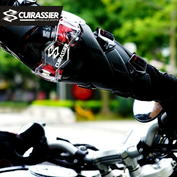 Apsaugos Kneepad Motociklo antkelius Raštas Cuirassier MX Off-Road Motos Lenktynių Alkūnės Apsaugai Saugos Įrankius, Apsaugos Petnešomis