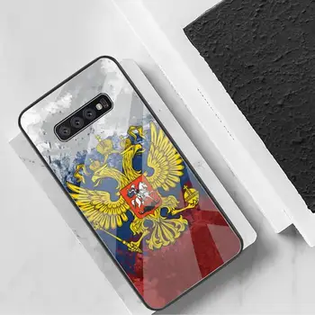 Armėnijos, Albanijos, Rusijos vėliava, Herbas Klientų Telefono dėklas Grūdintas Stiklas Samsung S20 Plius S7 S8 S9 S10 Plus Pastaba 8 9 10 Plius
