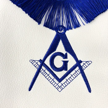 Arvydas Mason Masonų Prijuostės Blue Lodge Odos Square & Kompasas Freemason Puiki Dovana masons