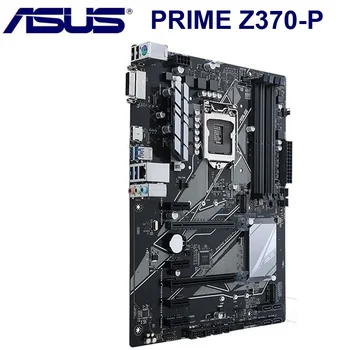 Asus PRIME Z370-P pagrindinės Plokštės LGA1151 DDR4 64GB Core i7/i5/i3 PCI-E 3.0 64GB Intel Z370 Originalų Stalinį Asus Z370 ATX Mainboard