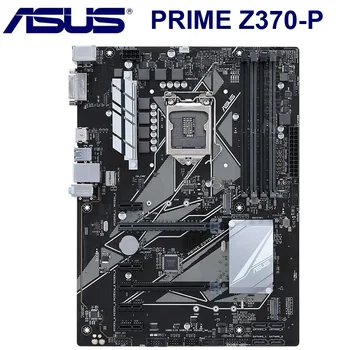 Asus PRIME Z370-P pagrindinės Plokštės LGA1151 DDR4 64GB Core i7/i5/i3 PCI-E 3.0 64GB Intel Z370 Originalų Stalinį Asus Z370 ATX Mainboard